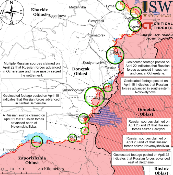 ISW warning: Information about Russia attacking Kharkov