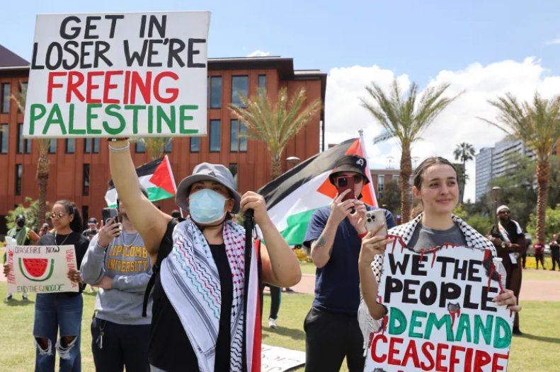 Nationwide Unrest: US Arrests Surge as Gaza War Protests Intensify Among Students