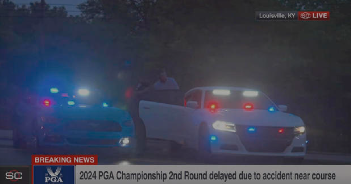 PGA Shocker: Scottie Scheffler’s Unexpected Detainment Raises Questions Amidst Tragic Traffic Incident