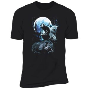 Wild Boar Howling At The Moon Shirt