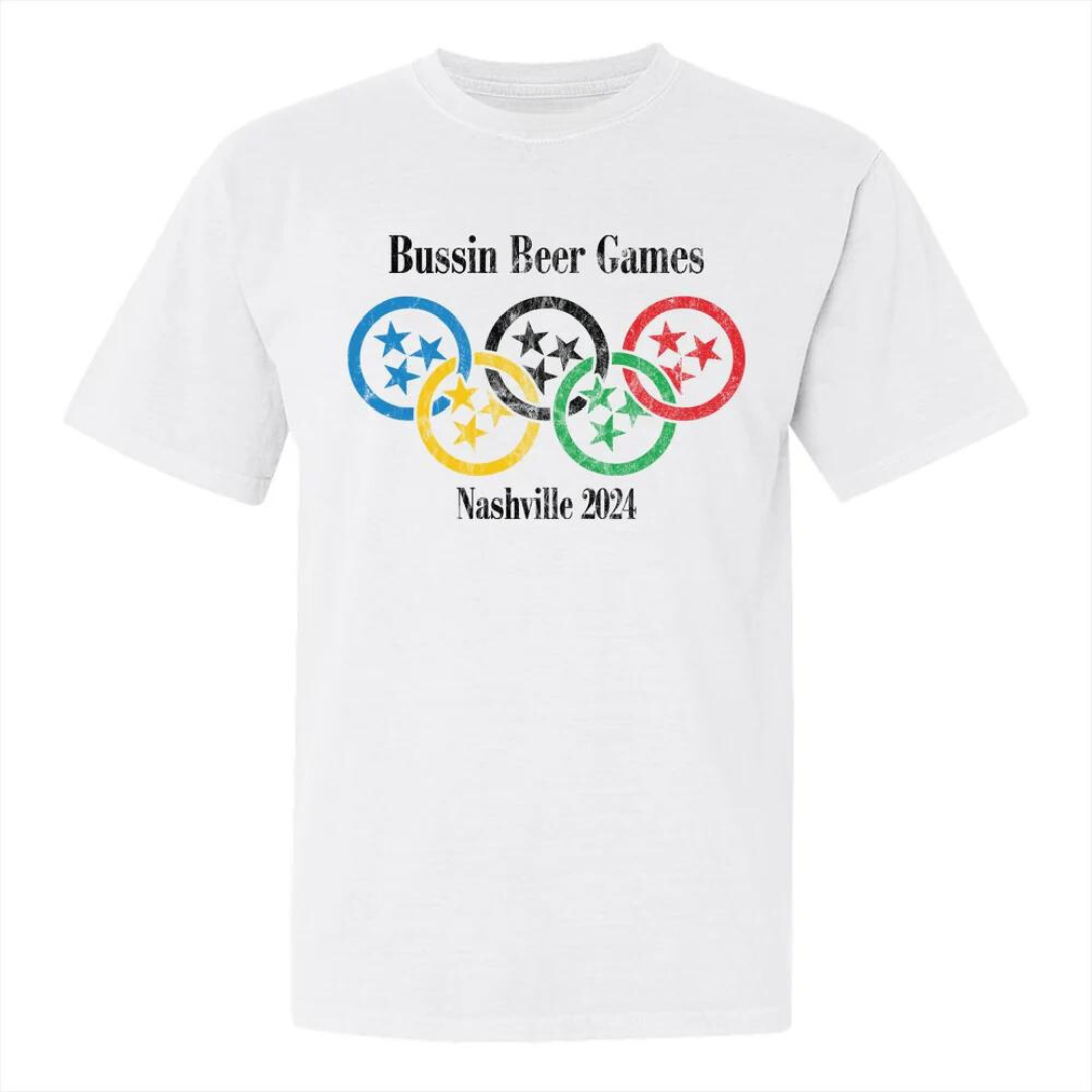 Jerry West Bussin Beer Games Nashville 2024 Shirt