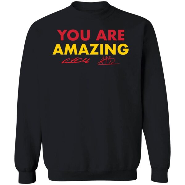 Caitlin Clark And Aliyah Boston You Are Amazing Signarure Shirt