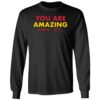 Caitlin Clark And Aliyah Boston You Are Amazing Signarure Shirt