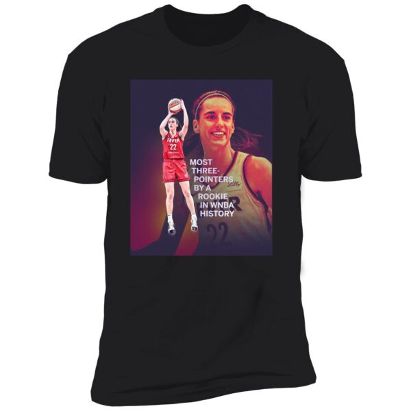 Caitlin Clark Most Three Pointers By A Rookie In Wnba History Shirt