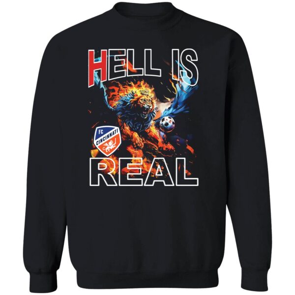 Fc Cincinnati Hell Is Real Firey Pursuit Shirt