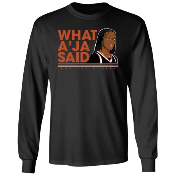 Kahleah Copper What Aja Said Shirt 4 1.jpg