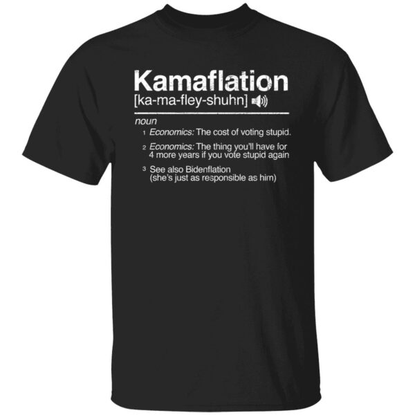 Kamaflation Noun Economics The Cost Of Voting Stupid Shirt