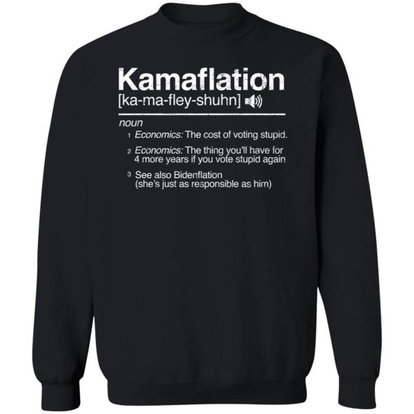 Kamaflation Noun Economics The Cost Of Voting Stupid Shirt