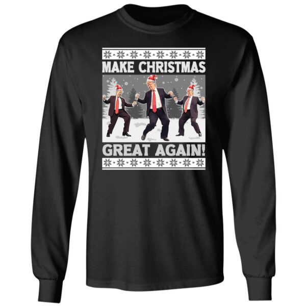 Make Christmas Great Again Trump Dancing 2024 Shirt