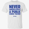 Never Underestimate A Public School Teacher Tim Walz Shirt 1 1.jpg