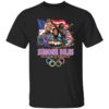 Simone Biles Golden Girl Of Gymnastics Olympic 2024 Signature Shirt