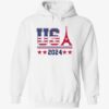 Team Usa Eiffel Tower 2024 Summer Game Shirt