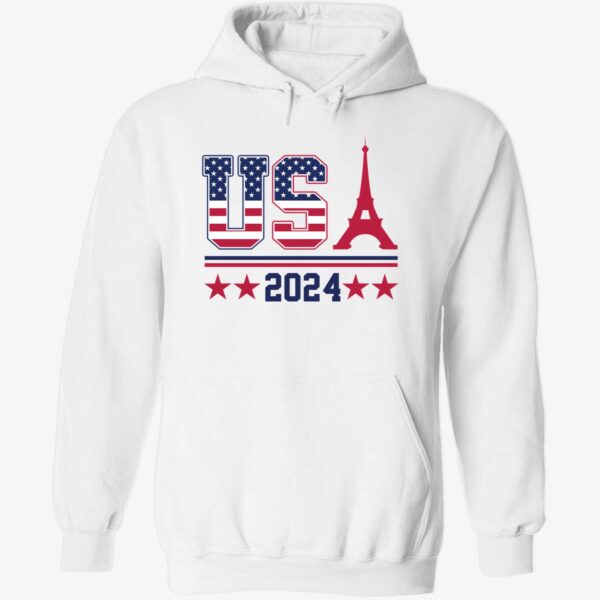 Team Usa Eiffel Tower 2024 Summer Game Shirt