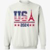 Team Usa Eiffel Tower 2024 Summer Game Shirt