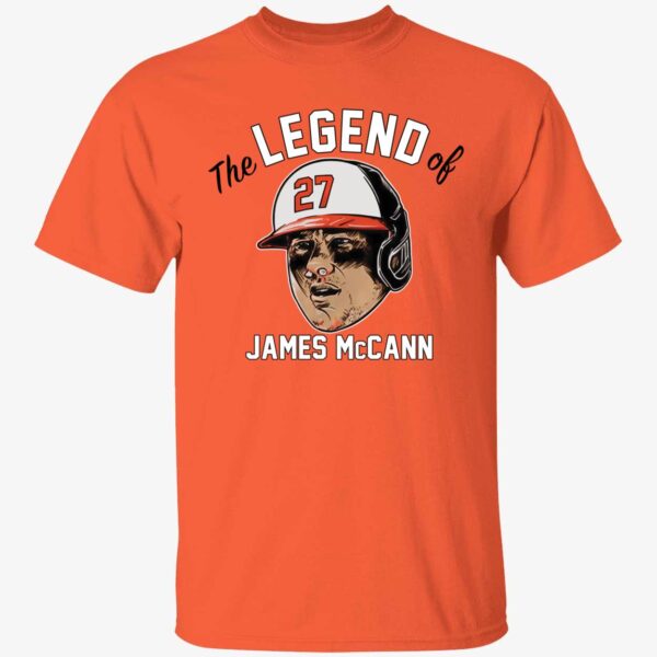 The Legend Of James Mccann Shirt