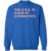 The Usa Is Good At Gymnastics Shirt