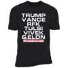 Trump Vance Rfk Tulsi Vivek And Elon Unity Party Shirt