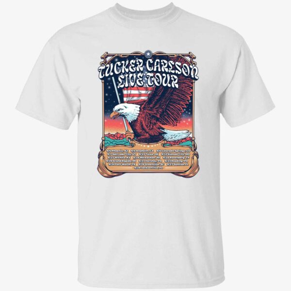 Tucker Carlson Live Tour Shirt