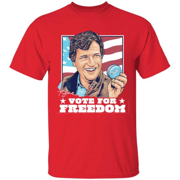 Tucker Carlson Vote For Freedom Shirt