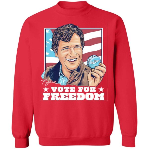 Tucker Carlson Vote For Freedom Shirt