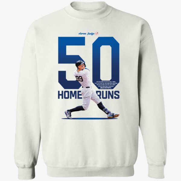 Aaron Judge 50 Home Runs Shirt