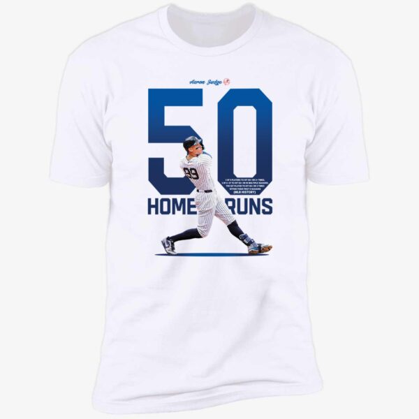 Aaron Judge 50 Home Runs Shirt