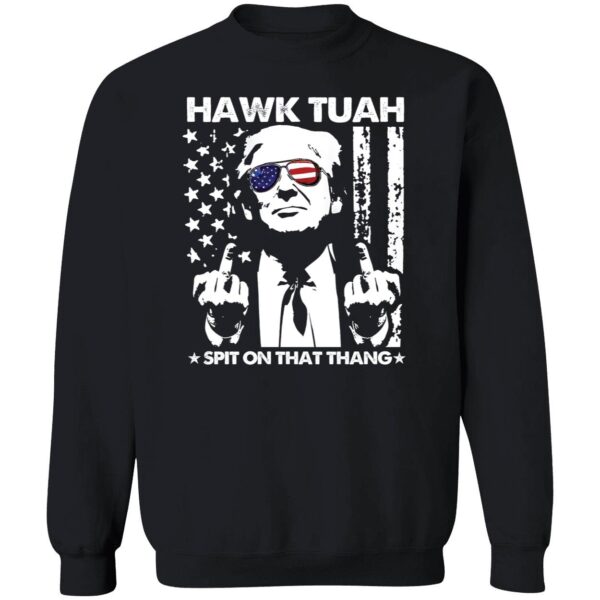 Donald Trump Hawk Tuah Spit On That Thang Delta Flight Shirt