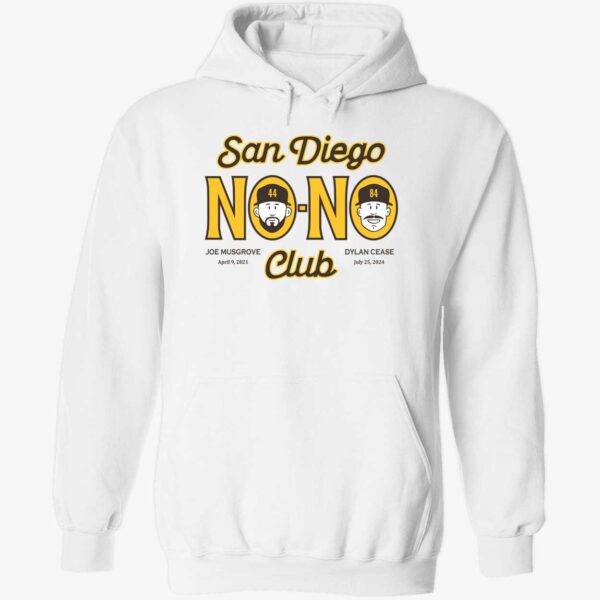 Dylan Cease Joe Musgrove San Diego No-no Club Shirt