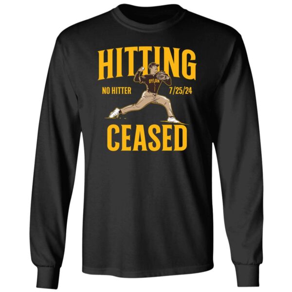 Dylan Cease No Hitter Hitting Ceased Shirt