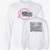 [Front+Back] Caitlin Clark Wnba Breast Health Awareness Get Screened Shirt