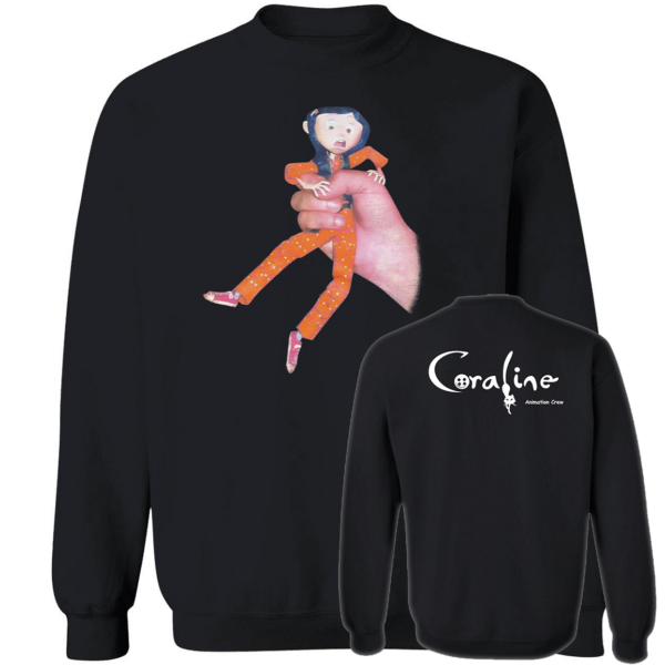 [Front+Back] Coraline Animation Crew Shirt