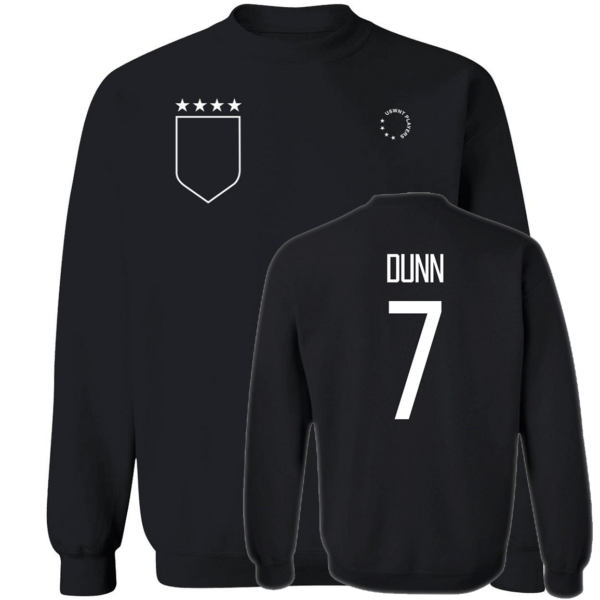 [Front+Back] Crystal Dunn 7 4 Stars Only Shirt