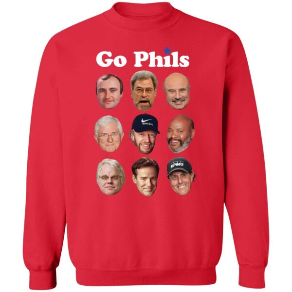 Go Phils Big Heads Coach History Shirt