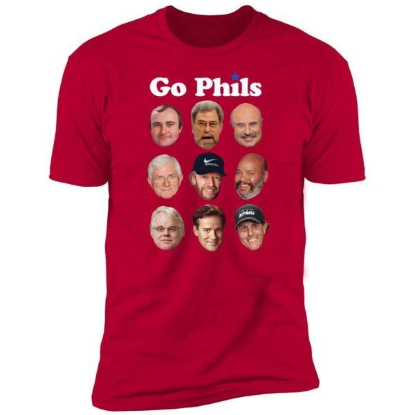 Go Phils Big Heads Coach History Shirt