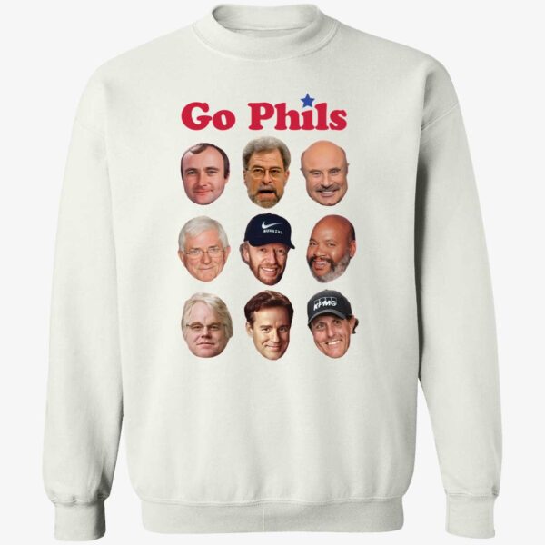 Go Phils Big Heads Coach History TShirt