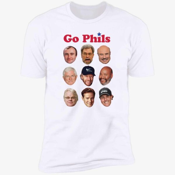 Go Phils Big Heads Coach History TShirt