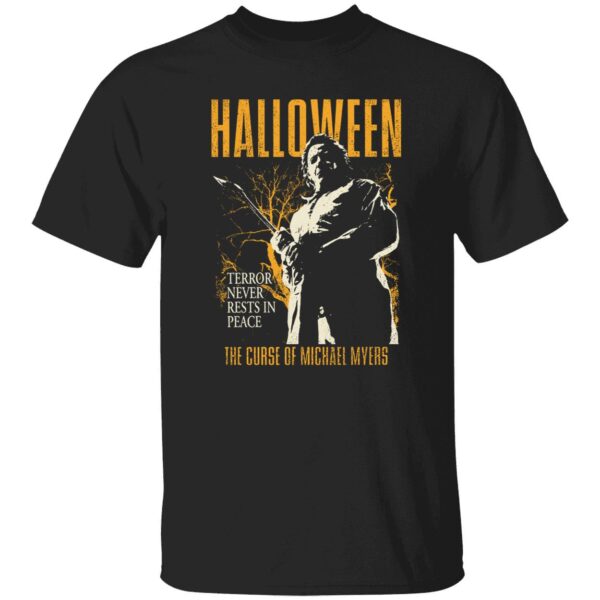 Halloween 6 Michael Myers Terror Never Rest In Peace Shirt