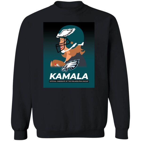 Kamala Harris Official Candidate Of The Philadelphia Eagles Shirt