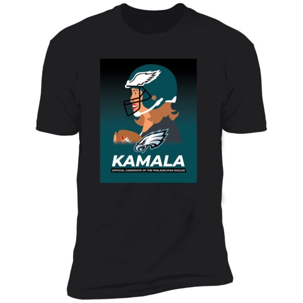 Kamala Harris Official Candidate Of The Philadelphia Eagles Shirt