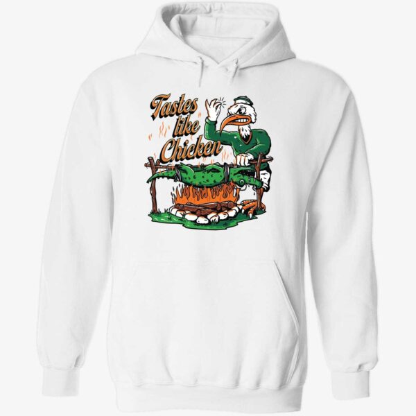 Miami Hurricanes Florida Gators Tastes Like Chicken Shirt