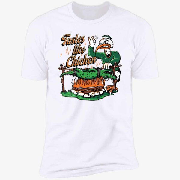 Miami Hurricanes Florida Gators Tastes Like Chicken Shirt