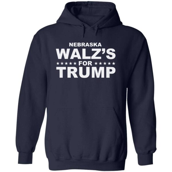 Nebraska Walz's For Trump Hoodie