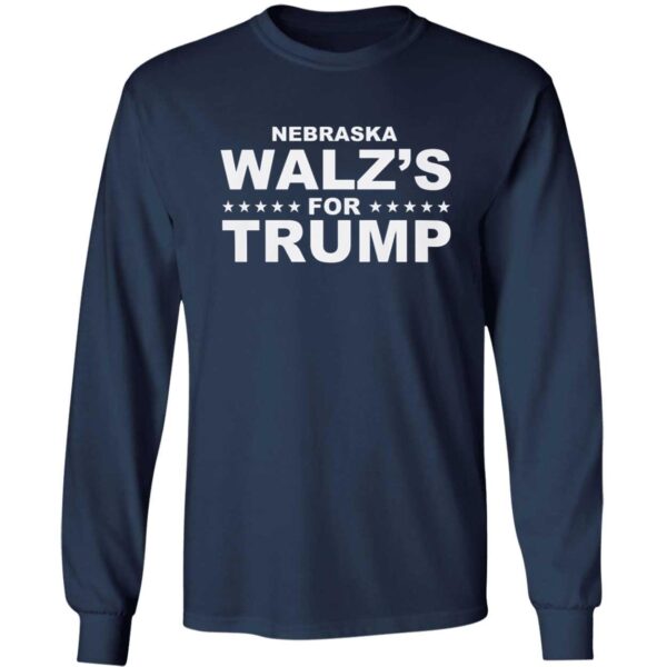 Nebraska Walz's For Trump Shirt