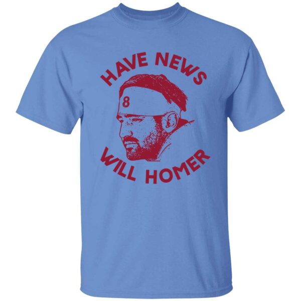 Nick Castellanos Have News Will Homer Shirt