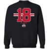 Ohio State Football Will Howard 18 Shirt