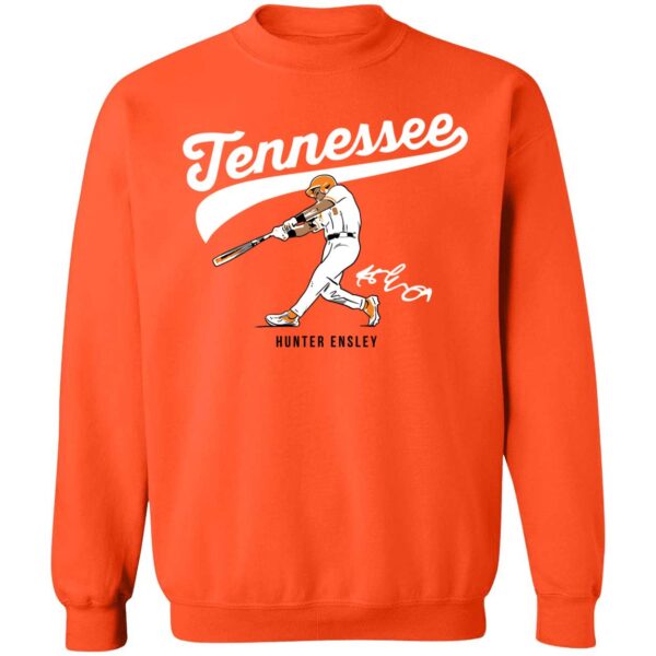 Tennessee Baseball Hunter Ensley Slugger Swing Shirt